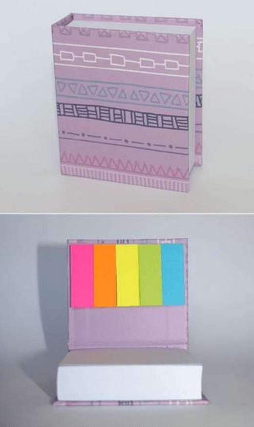Yapışkan Notluklu Küp Defter 4 | Wenote Tasarım