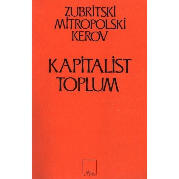 Kapitalist Toplum