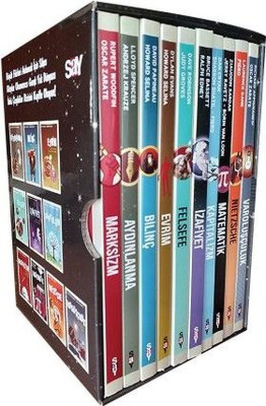 Çizgibilim Serisi Seti-10 Kitap Takım | Say Yayınları