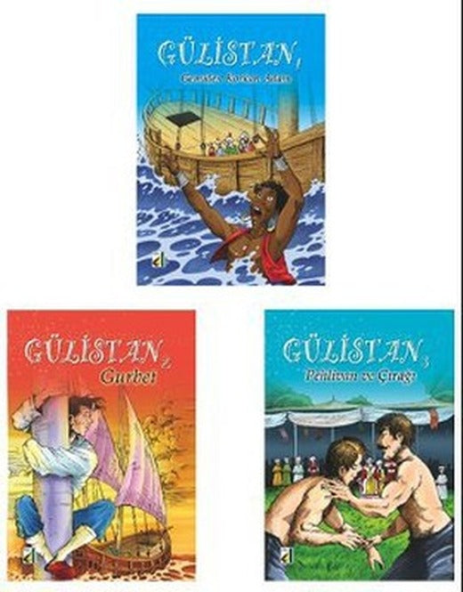 Gülistan (3 Kitap Takım) | Damla Yayınevi