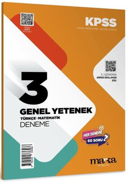 2025 KPSS Genel Yetenek 3x60 Deneme Sınavı
