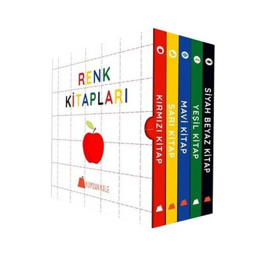 Renk Kitapları Seti - 5 Kitap Takım | Kumdan Kale (Ciltli)
