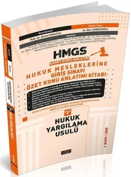 HMGS Özet Konu Anlatımı Hukuk Yargılama Usulü | Savaş Yayınevi (Ciltsiz)