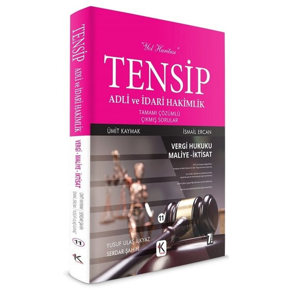 Tensip Vergi Hukuku-Maliye-İktisat - Adli ve İdari Hakimlik Tamamı Çözümlü Çıkmış Sorular | Kuram Kitap (Ciltsiz)