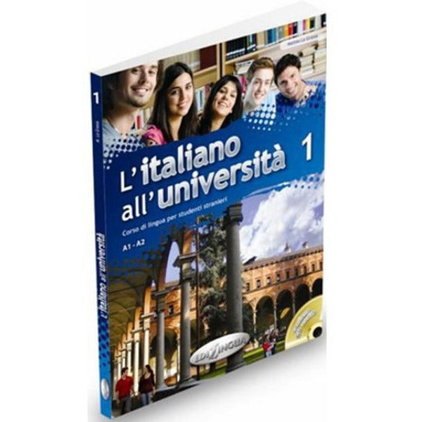 L'Italiano All' Universita 1 +CD (İtalyanca Temel ve Orta-Alt Seviye) | Nüans (İnce Kapak)