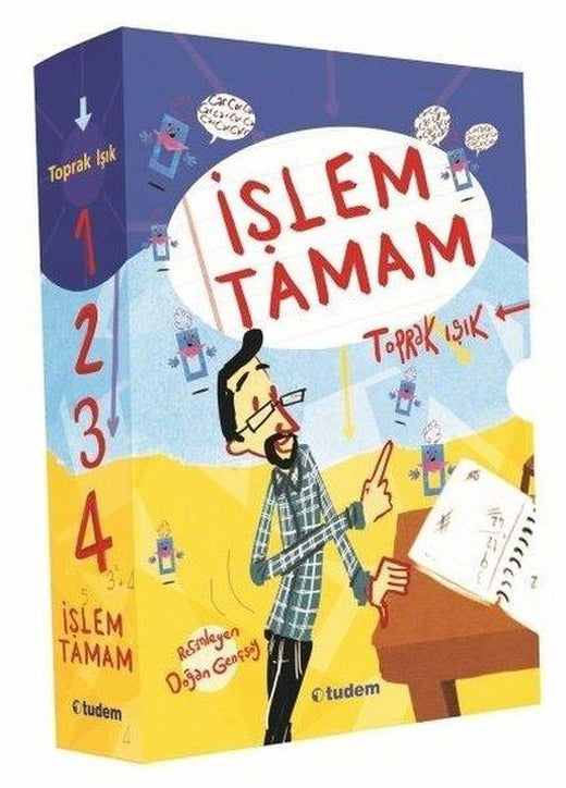 İşlem Tamam Seti - 4 Kitap Takım | Tudem Yayınları (İnce Kapak)
