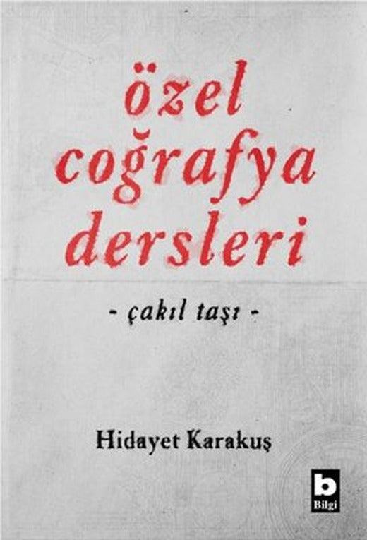 Özel Coğrafya Dersleri-Çakıl Taşı | Bilgi Yayınevi