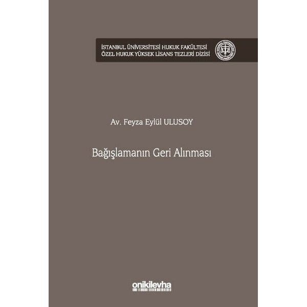 Bağışlamanın Geri Alınması