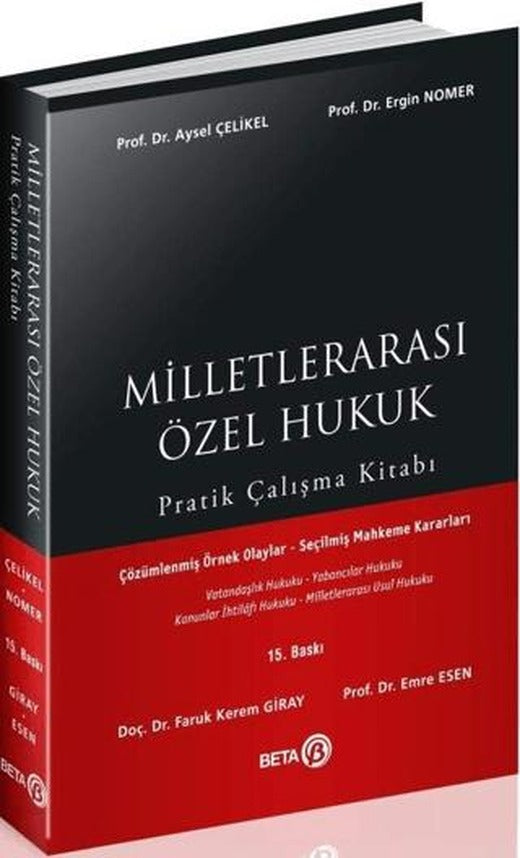 Milletlerarası Özel Hukuk Pratik Çalışma Kitabı | Beta Yayınevi (Ciltsiz)