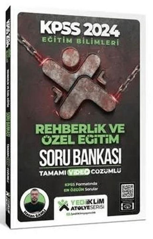 Eğitim Bilimleri Atölye Serisi Rehberlik Ve Özel Eğitim Tamamı Video Çözümlü Soru Bankası | Yediiklim Yayınları (Ciltsiz)