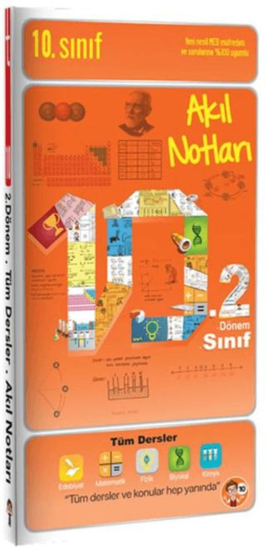 10. Sınıf 2. Dönem Akıl Notları | Tonguç Akademi (Ciltsiz)