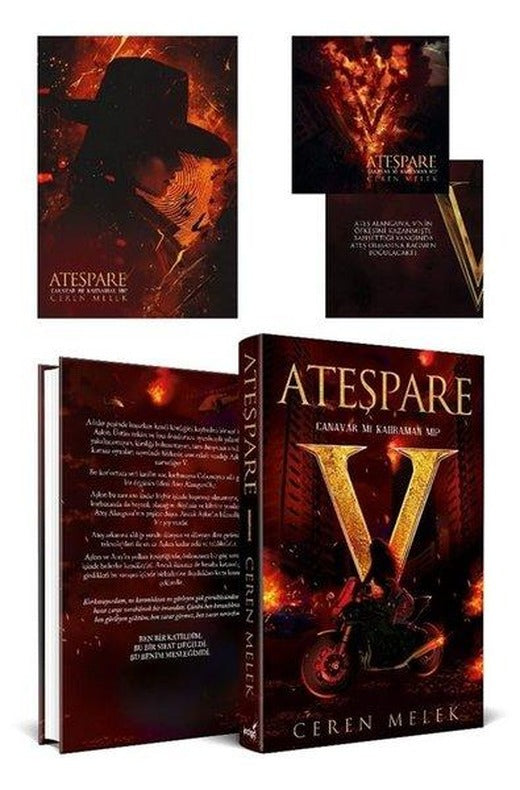 Ateşpare Cilt 1 - Canavar mı Kahraman mı? | İndigo Kitap (Ciltli)