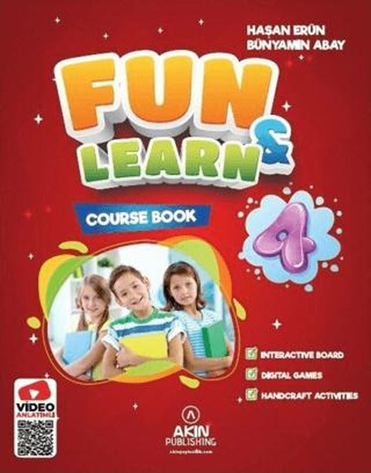 Fun and Learn 4 (Course Book, Activity Book, Fun Magazine)