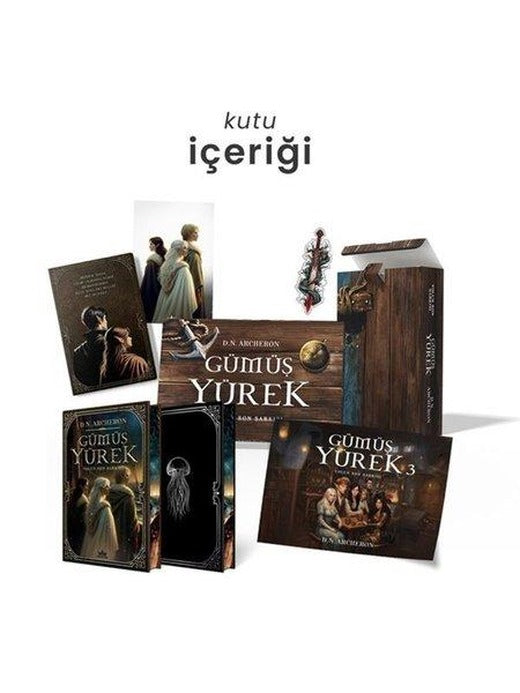 Gümüş Yürek 3 - Yolun Son Şarkısı - Hediyeli Yan Boyamalı Kutulu | Guardian Yayınları (Ciltli)