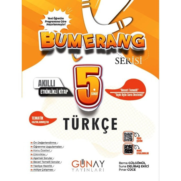 5. Sınıf Bumerang Etkinlikli Türkçe | Kolektif (İnce Kapak)