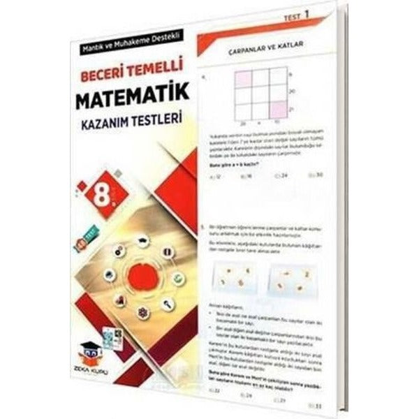 8. Sınıf Beceri Temelli Matematik Kazanım Testleri