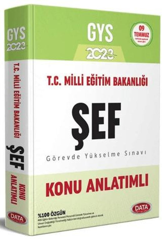 Milli Eğitim Bakanlığı Şef GYS Konu Anlatımlı