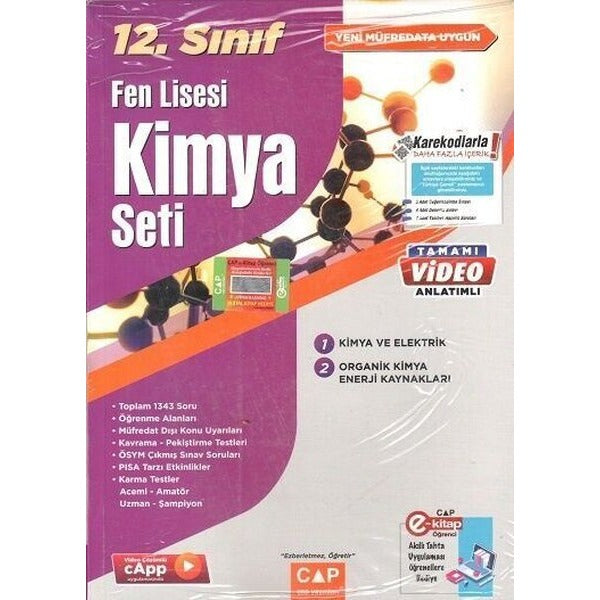 2023 12 Sınıf Kimya Fen Lisesi Seti