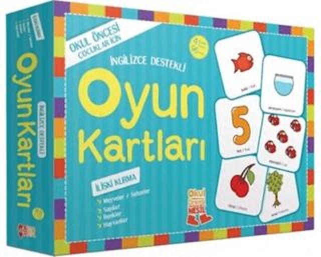 Okul Öncesi İngilizce Destekli Oyun Kartları - İlişki Kurma