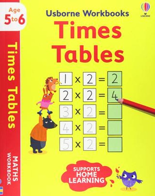 Usborne Workbooks Times tables 5-6 | Usborne (Ciltsiz)