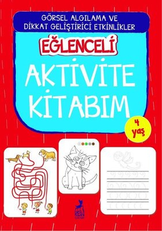 Eğlenceli Aktivite Kitabım - 4 Yaş | Ren Kitap
