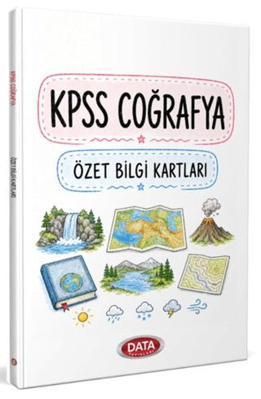 2026 KPSS Coğrafya Özet Bilgi Kartları | Data Yayınları (Ciltsiz)