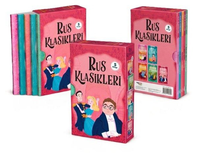 Rus Klasikleri Seti - 5 Kitap Takım - Kutulu | The Çocuk (İnce Kapak)