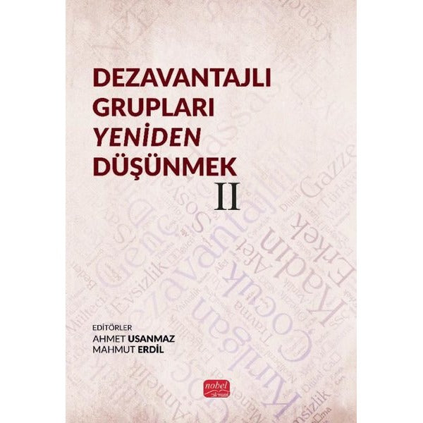 Dezavantajlı Grupları Yeniden Düşünmek 2 | Nobel Bilimsel Eserler (İnce Kapak)