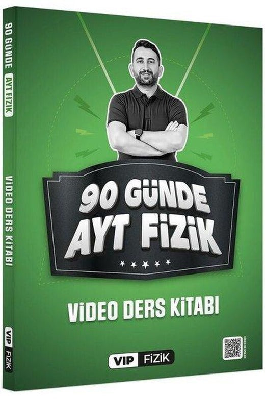 VİP Fizik 90 Günde AYT Video Ders Kitabı | VIP Fizik Yayınları (İnce Kapak)