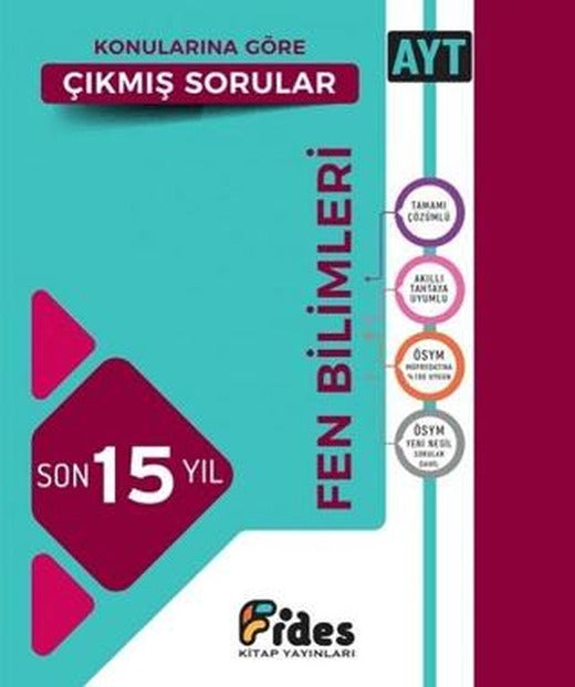 YKS AYT Fen Bilimleri Son 15 Yıl Konularına Göre Çıkmış Sorular Soru Bankası