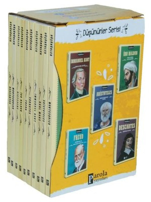 Düşünürler Seti-10 Kitap Takım Kutulu | Parola Yayınları