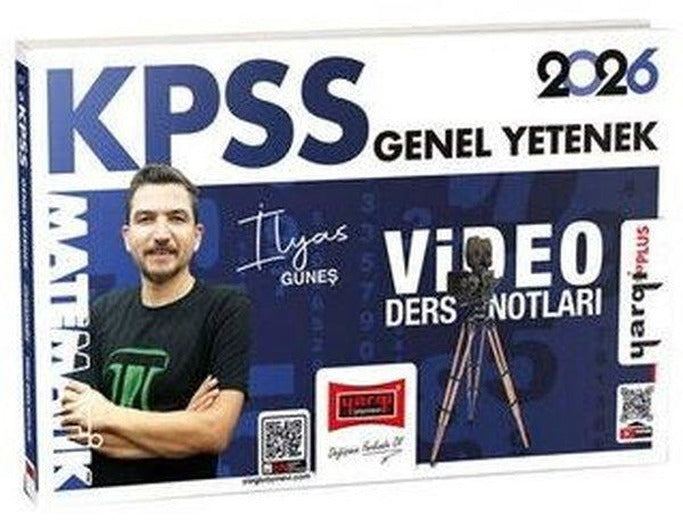 2026 KPSS Genel Yetenek Matematik Video Ders Notları | Yargı Yayınları (İnce Kapak)