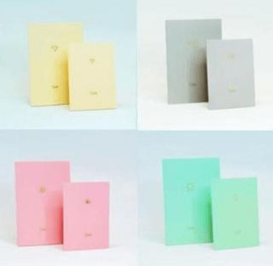 Note The Time 2li Defter Set Soft Pastel Büyük ve Küçük Çizgisiz | Note The Time