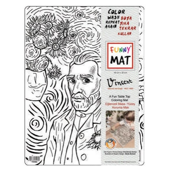 Funny Mat Vincent Van Gogh | Akademi Çocuk
