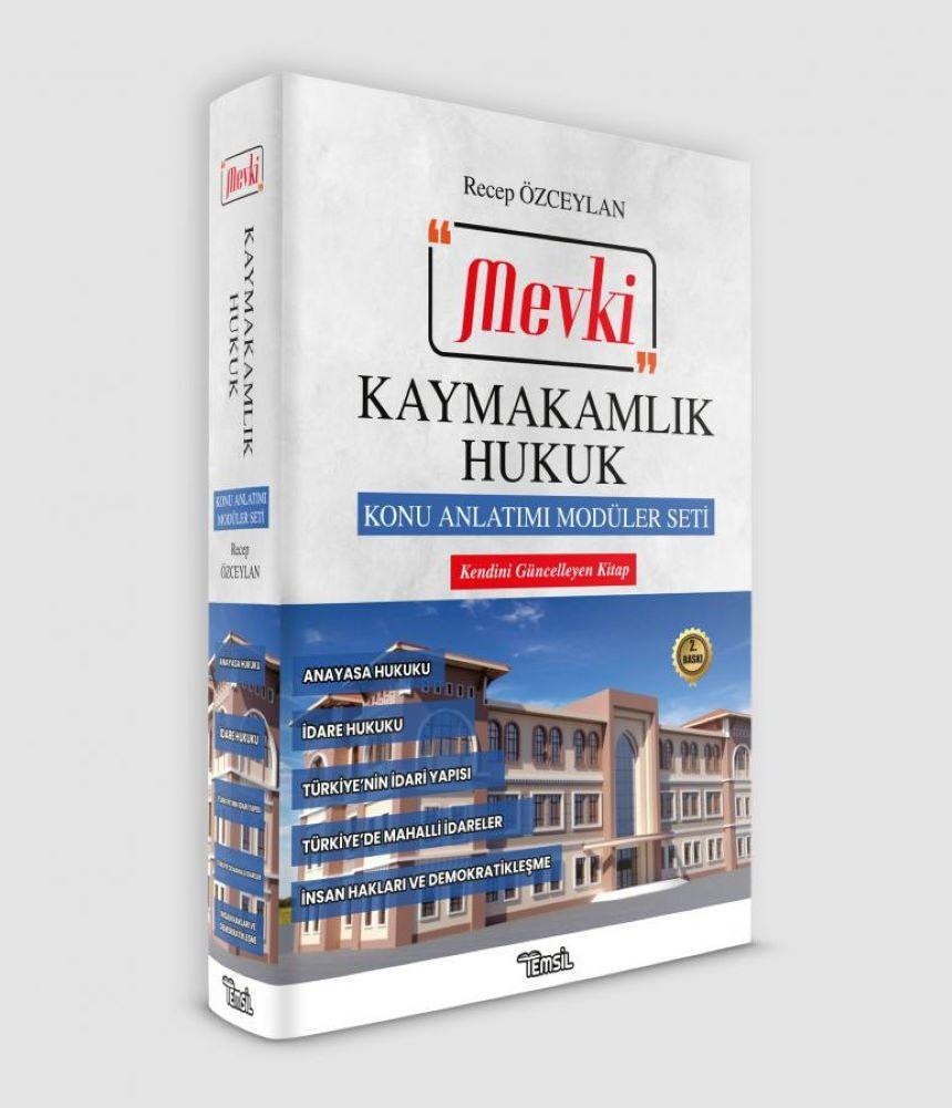 Mevki Kaymakamlık Hukuk Konu Anlatımı Modüler Seti | Temsil Kitap (Ciltsiz)