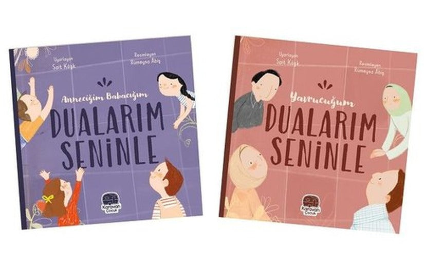 Dualarım Seninle Seti - 2 Kitap Takım | Karavan Çocuk