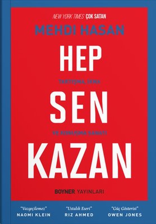 Hep Sen Kazan - Tartışma İkna ve Konuşma Sanatı | Boyner Yayınları (İnce Kapak)
