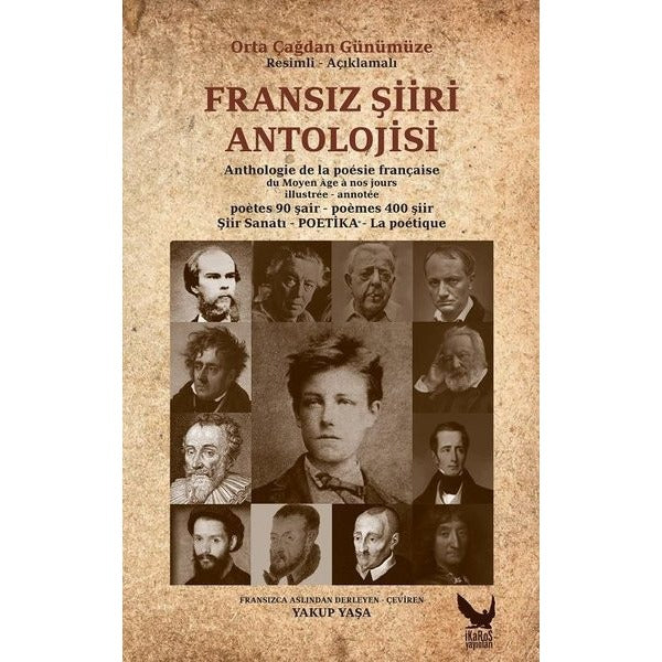 Orta Çağdan Günümüze Fransız Şiiri Antolojisi | İkaros Yayınları