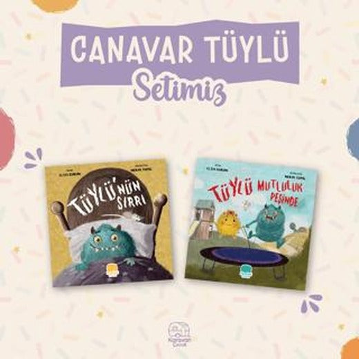 Canavar Tüylü Seti - 2 Kitap