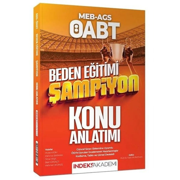 2026 ÖABT MEB - AGS Beden Eğitimi Şampiyon Konu Anlatımı | İndeks Akademi (İnce Kapak)