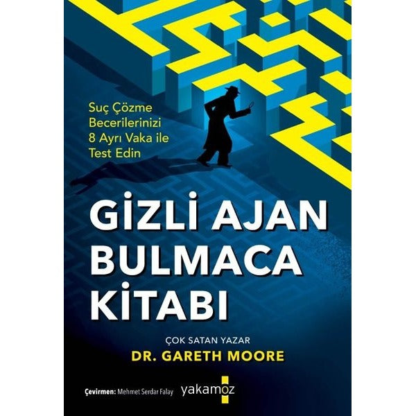Gizli Ajan Bulmaca Kitabı | Yakamoz Yayınları (İnce Kapak)