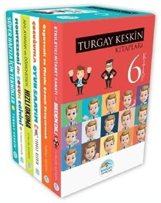 Turgay Keskin Gelişim Kitapları Seti (6 Kitap Takım) | Maviçatı Yayınları (Ciltsiz)