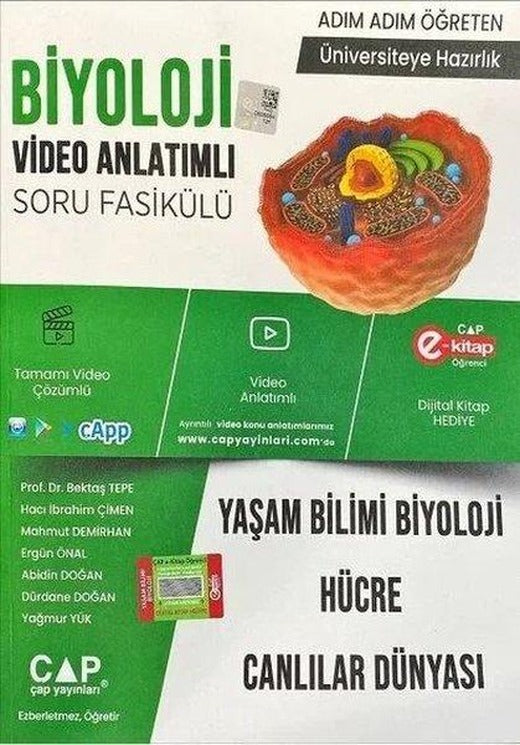 TYT AYT Biyoloji Yaşam Biyolojisi Soru Fasikülü