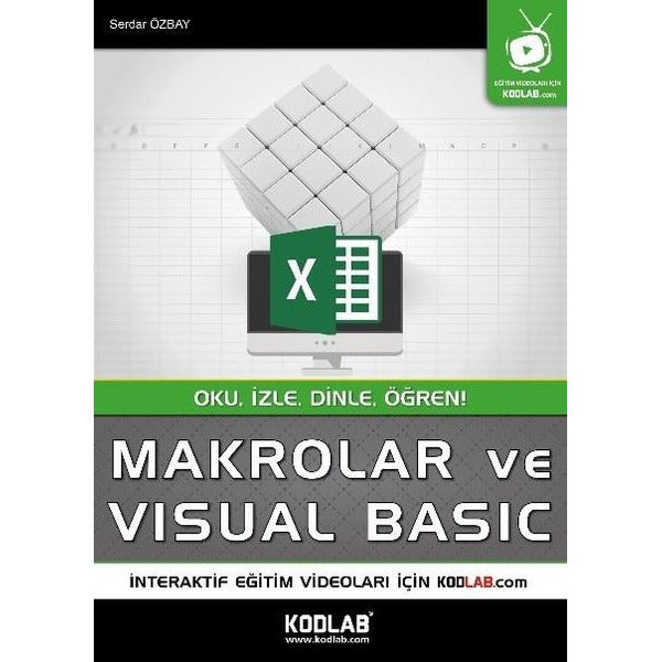 Makrolar ve Visual Basic 2019 | Kodlab (e-Kitap)