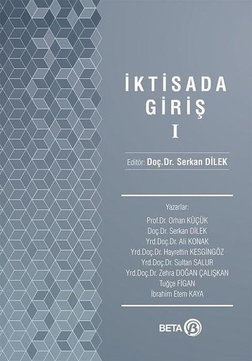 İktisada Giriş 1 | Beta Yayınları (İnce Kapak)