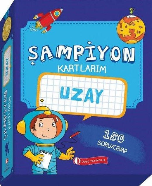Şampiyon Kartlarım - Uzay | ODTÜ Yayıncılık (İnce Kapak)