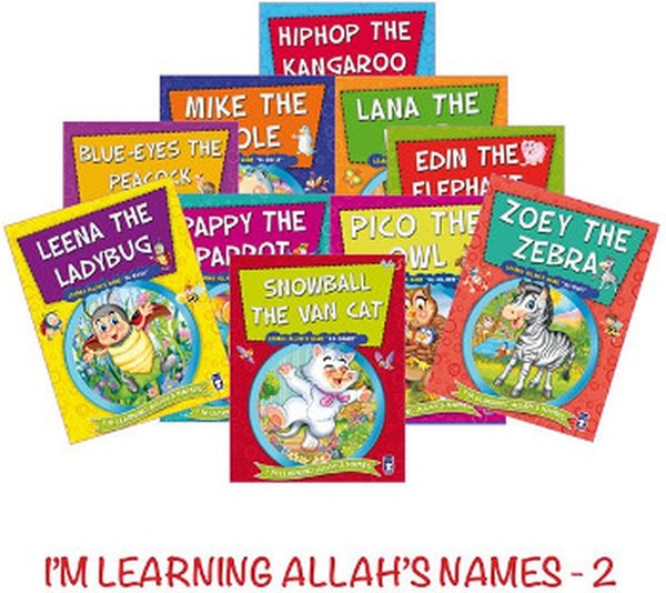 Allahın İsimlerini Öğreniyorum - 2 (10 Kitap Set) | Timaş Yayınları