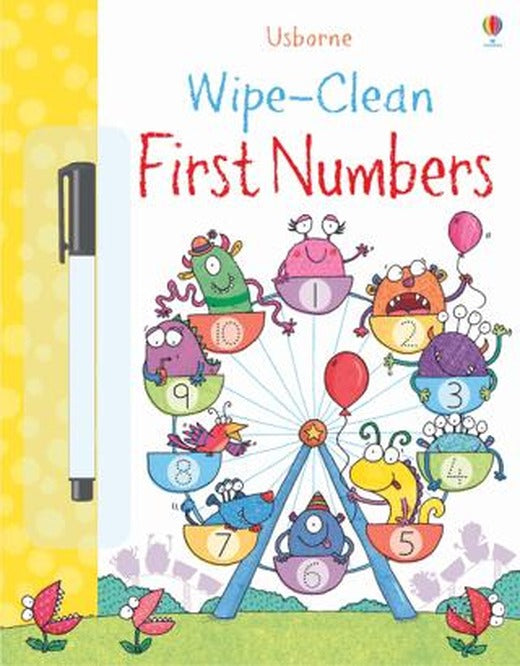 Wipe-clean First Numbers | Usborne (Ciltsiz)