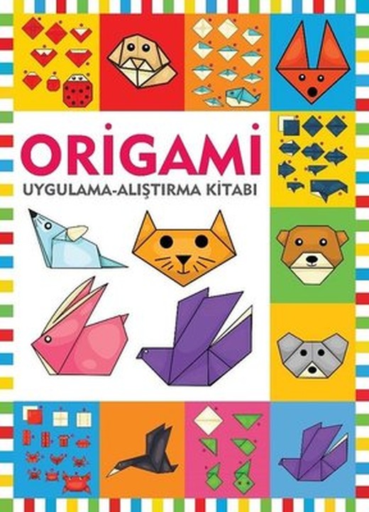Origami-Uygulama Alıştırma Kitabı | Halk Kitabevi