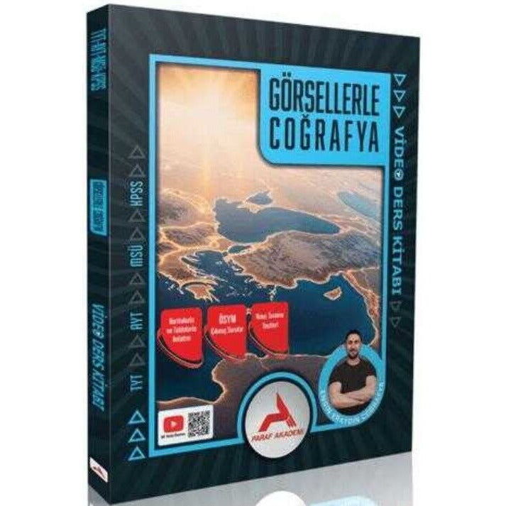 TYT Görsellerle Coğrafya Video Ders Kitabı | Paraf Akademi (Ciltsiz)